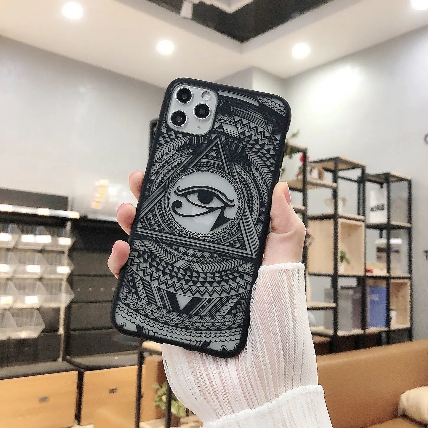 Acrylic Matte Elegance Case for Apple Phones